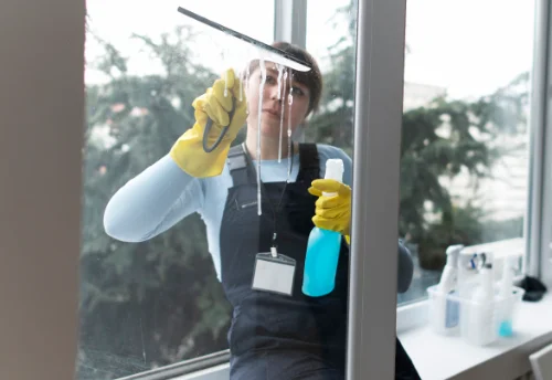 Nettoyage de vitres intérieures et extérieures à la Garde-Adhémar